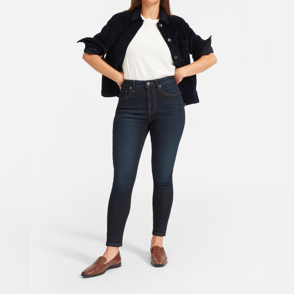 Everlane High Waisted Curvy Skinny In Crop